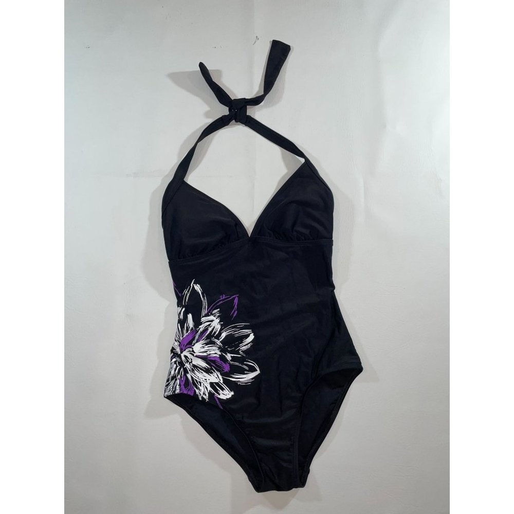 Merona One Piece Halter Swimsuit